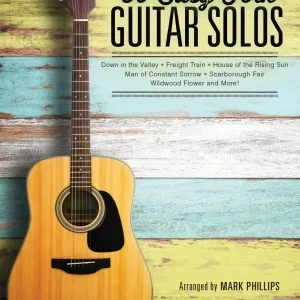 Hal Leonard 30 Easy Folk Guitar Solos Kracherpreis