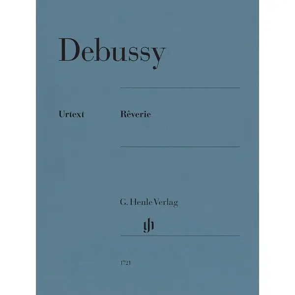 Nur Heute Henle Verlag Debussy Rêverie