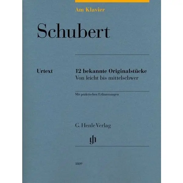 Saisonangebot Henle Verlag Am Klavier Schubert