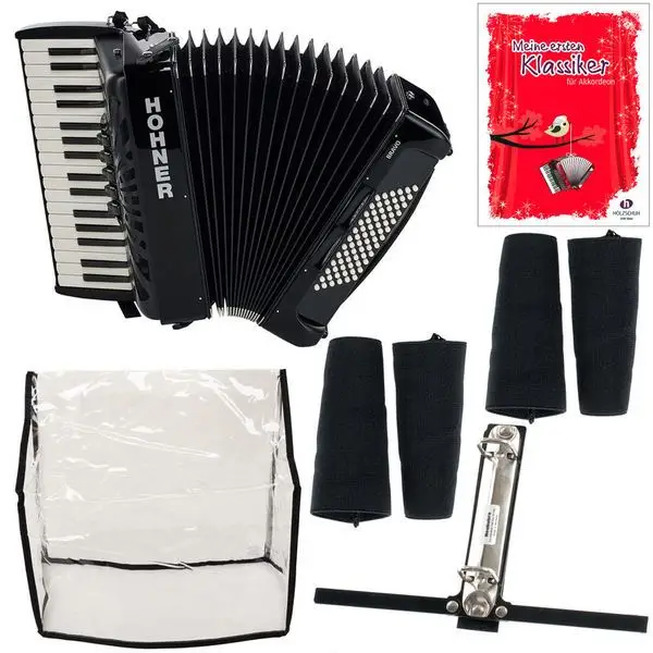 Hohner Bravo III 72 black Set Online Kaufen
