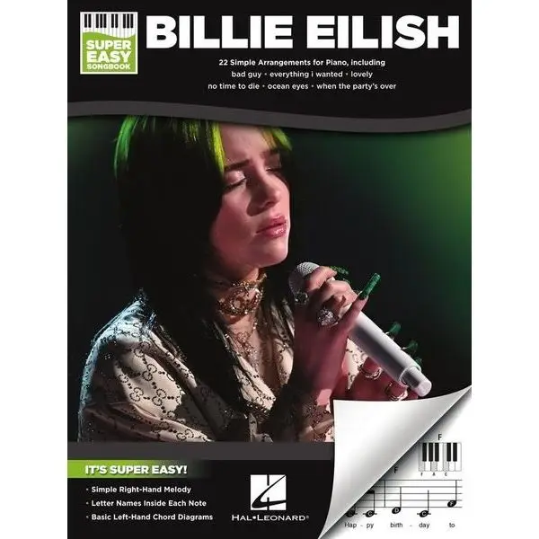 Hal Leonard Billie Eilish Super Easy Piano Super-Preis