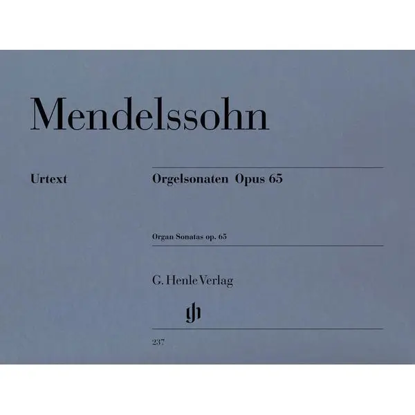 Sonderaktion Henle Verlag Mendelssohn Orgelsonaten