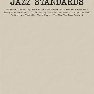 Hal Leonard Budgetbooks: Jazz Standards Preis Gesenkt