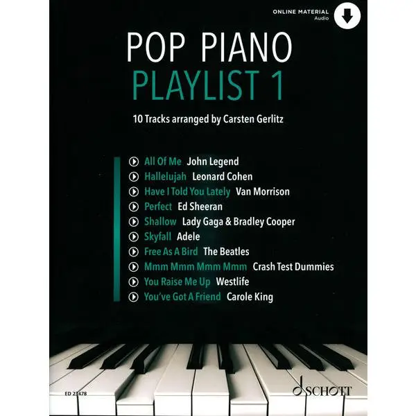 Schott Pop Piano Playlist 1 Expressversand