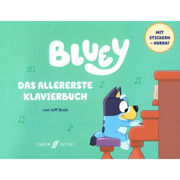 Faber Music Bluey – Das allererste Klavier Must-Have