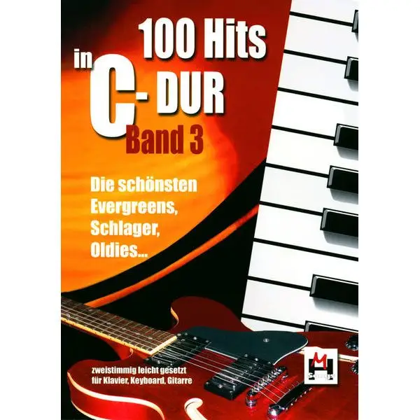 Direkt Vom Hersteller Hildner 100 Hits In C-Dur Band 3 Songbook
