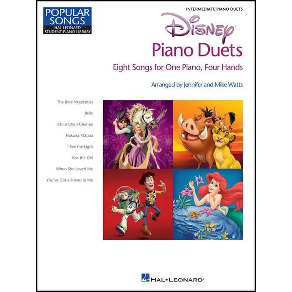 Hal Leonard Disney Piano Duets Neue Kollektion