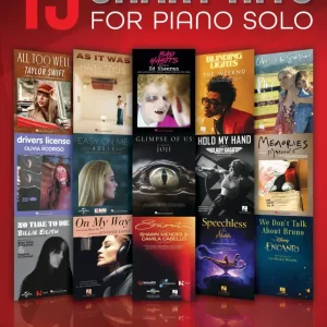 Hal Leonard 15 Chart Hits for Piano Solo Versand Am Gleichen Tag