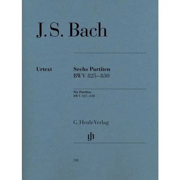 Knallerangebot Henle Verlag Bach Sechs Partiten BWV825-830