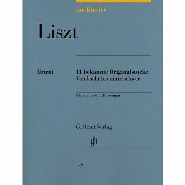 Henle Verlag Am Klavier Liszt Neuheit