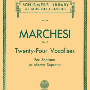Schirmer 24 Vocalises Op. 2 Ausverkauf