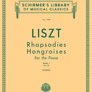 Echt Schirmer Rhapsodies Hongroises - Book 1: Nos. 1 - 8