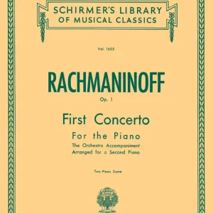 Garantierte Lieferung Schirmer First Concerto for the Piano in F# Minor Op. 1