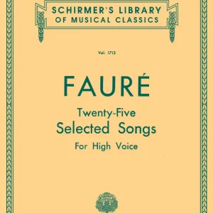 Ausverkauf Schirmer 25 Selected Songs