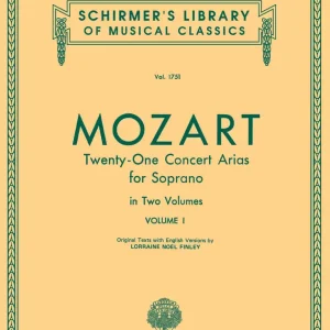 Kostenfreie Lieferung Schirmer 21 Concert Arias for Soprano - Volume I