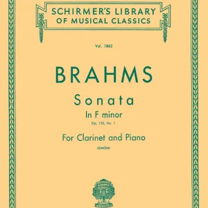 Highlight Schirmer Sonata in F Minor Op. 120 No. 1