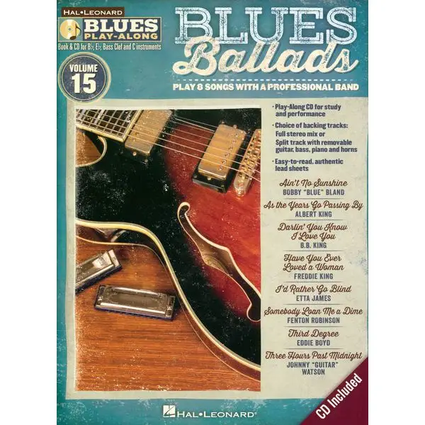 Hal Leonard Blues Play-Along Ballads Gratis Versand