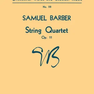 Schirmer String Quartet Op. 11 Heißes Angebot