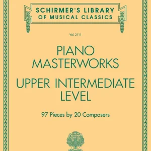 Schirmer Piano Masterworks - Upper Intermediate Level Knallerangebot