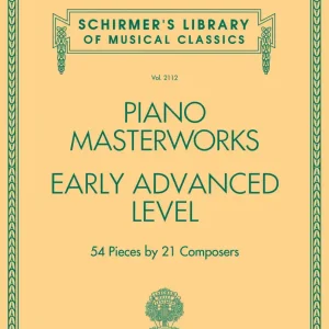 Schirmer Piano Masterworks - Early Advanced Level Echt