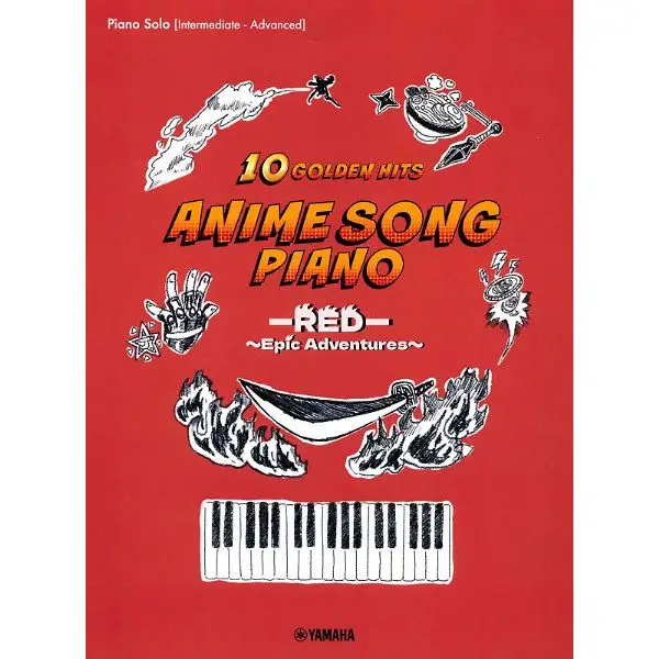 Yamaha Music Entertainment Anime Golden Hits Piano Red Schnäppchen