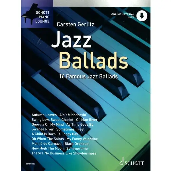 Preisreduziert Schott Jazz Ballads for Piano