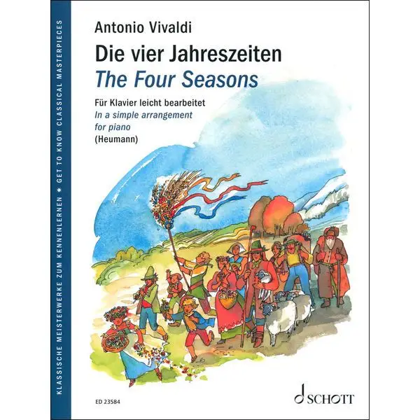 Versand Am Gleichen Tag Schott Vivaldi Jahreszeiten Piano