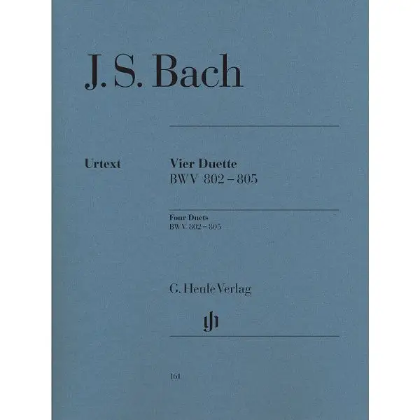 Sichere Zahlung Henle Verlag Bach Vier Duette BWV 802-805
