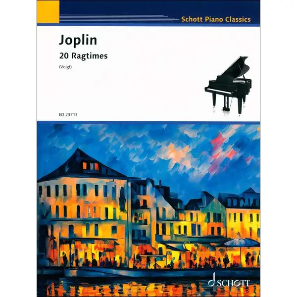 Gratis Versand Schott Joplin 20 Ragtimes