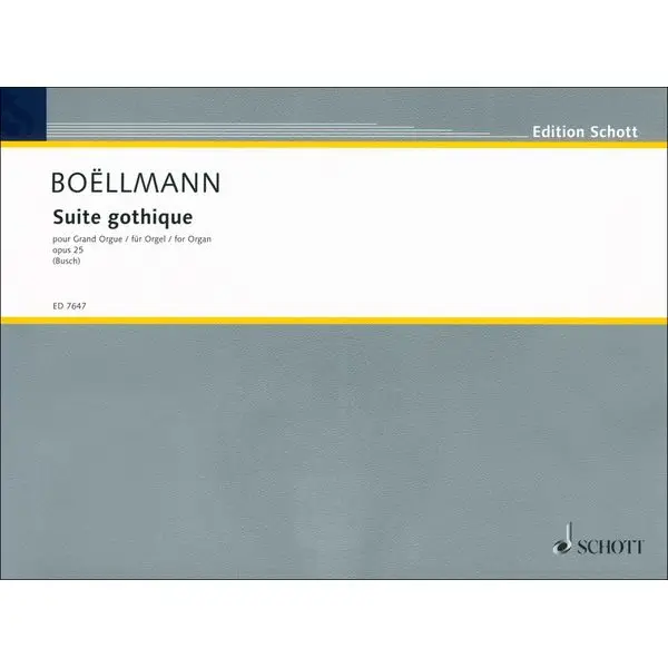 Schott Boëllmann Suite Gothique Sonderangebot