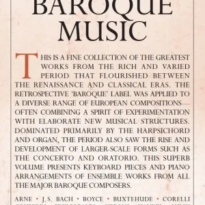 Wise Publications The Library Of Baroque Music Sichere Zahlung