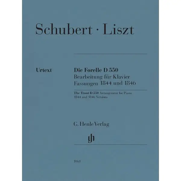 Henle Verlag Schubert/Liszt Die Forelle Versand Am Gleichen Tag