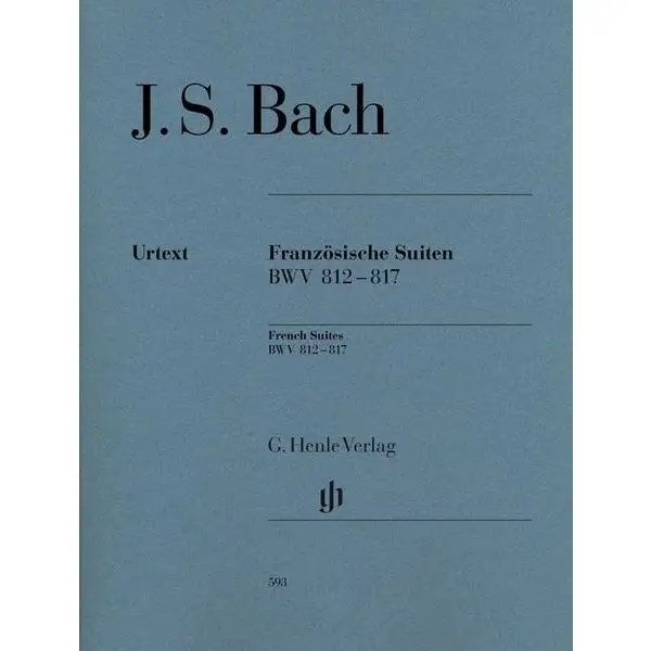 Henle Verlag Bach French Suites Piano Must-Have