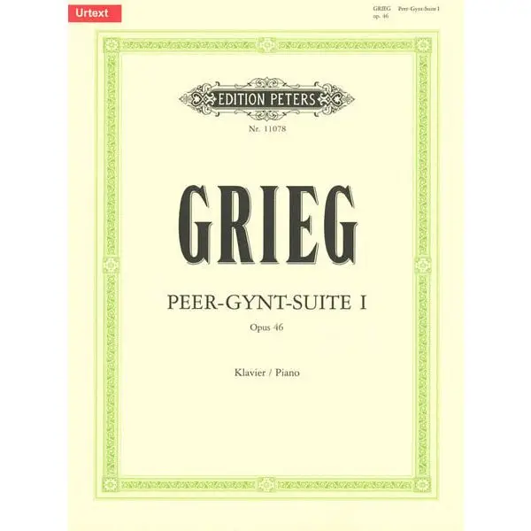 Edition Peters Grieg Peer-Gynt-Suite 1 Geprüft