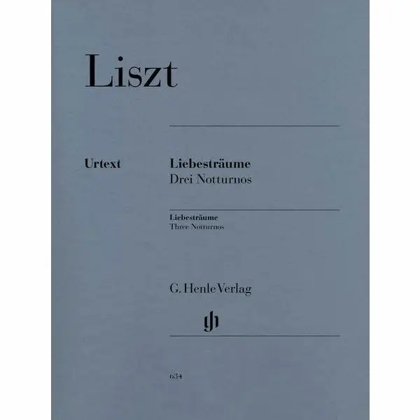 Henle Verlag Liszt Liebesträume Notturnos Preisreduziert