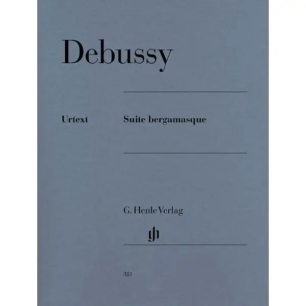 Neuheit Henle Verlag Debussy Suite bergamasque
