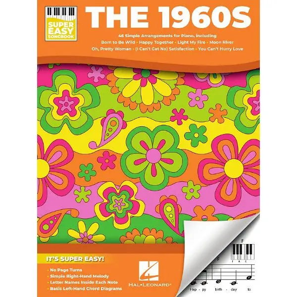 Angebot Hal Leonard The 1960s Super Easy Songbook