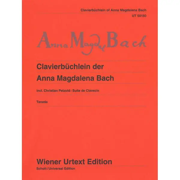 Wiener Urtext Edition Clavierbüchlein Anna Bach Kostenloser Rückversand