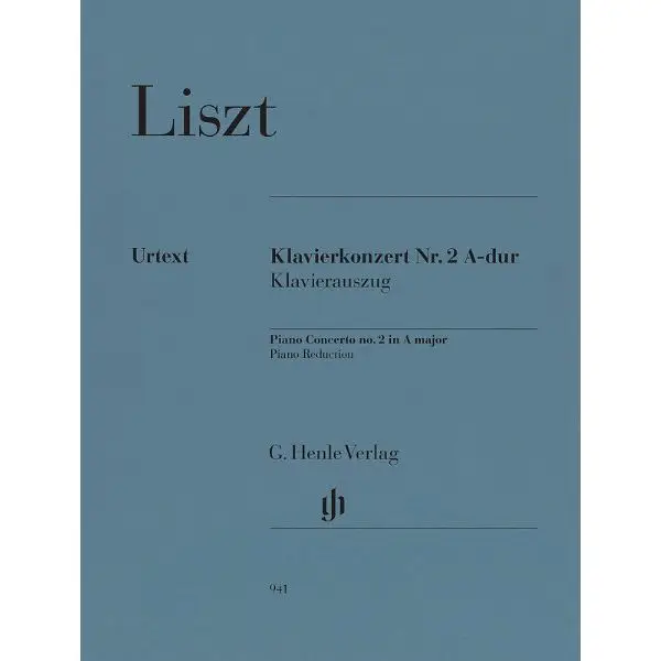 Finale Aktion Henle Verlag Liszt Klavierkonzert Nr. 2