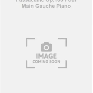 Salabert Passacaille Op.105 Pour Main Gauche Piano Direkt Vom Hersteller