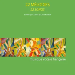 Kostenloser Rückversand Salabert 22 Mélodies - 22 Songs