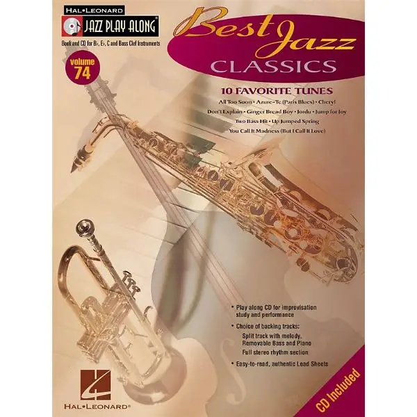 Top-Angebot Hal Leonard Jazz Play-Along Best Jazz