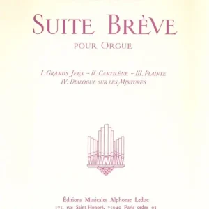 Top-Preis Leduc Suite Breve pour Orgue
