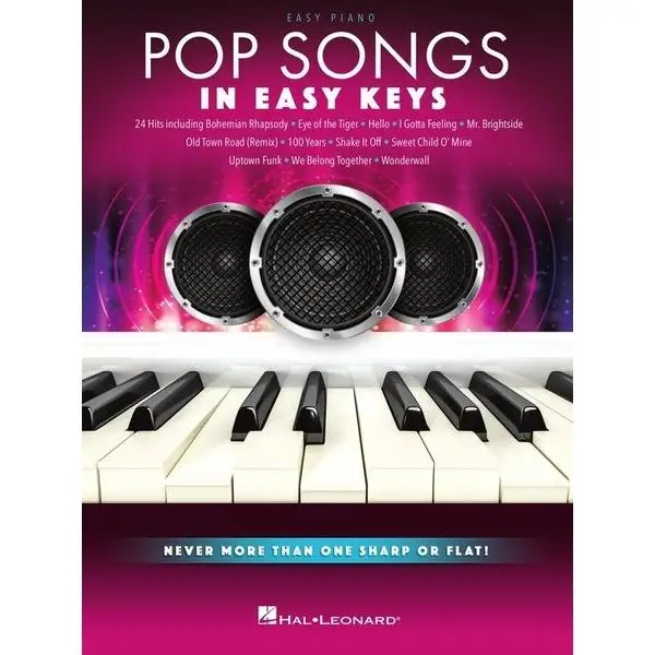 Direkt Vom Hersteller Hal Leonard Pop Songs In Easy Keys Piano