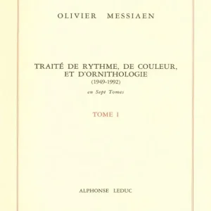 Geprüft Leduc Traité de Rythme de Couleur et d'Ornithologie