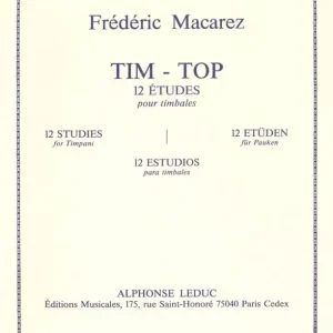 Zertifiziert Leduc Tim-Top -12 Etudes