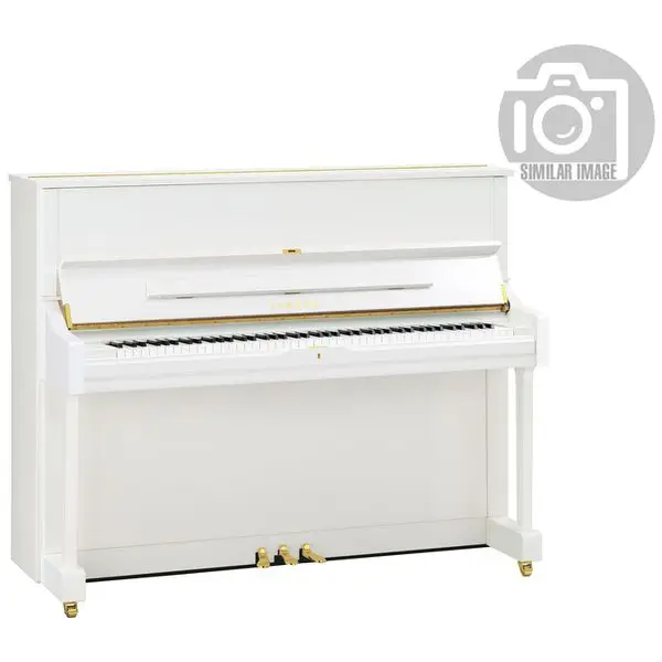 Yamaha U1 SH3 PWH Silent Piano Echt