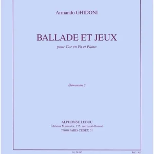 Solange Der Vorrat Reicht Leduc Ballade Et Jeux