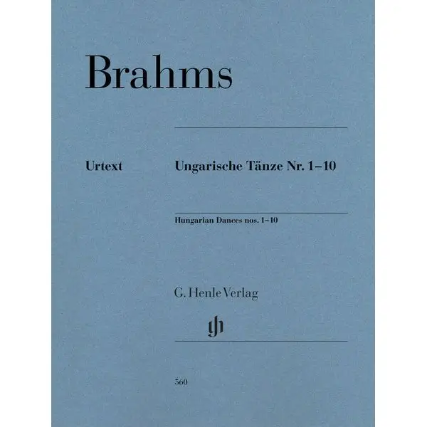 Abverkauf Henle Verlag Brahms Hungarian Dances