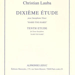 Ausverkauf Leduc Etude N010